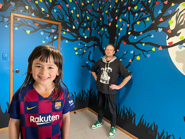 KIDS ROOM MURAL by SAXTEES