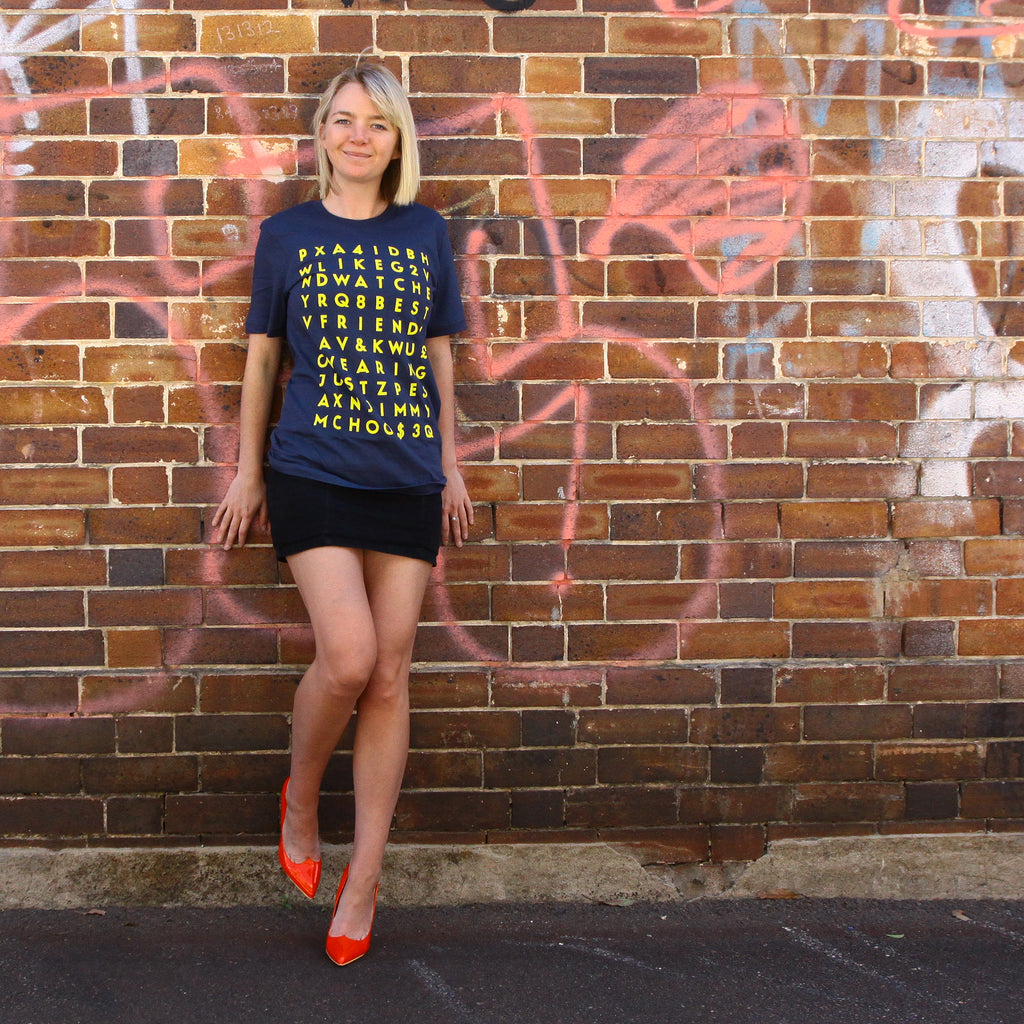 SAX TEES - JIMMY CHOOS T Shirt by SAXTEES