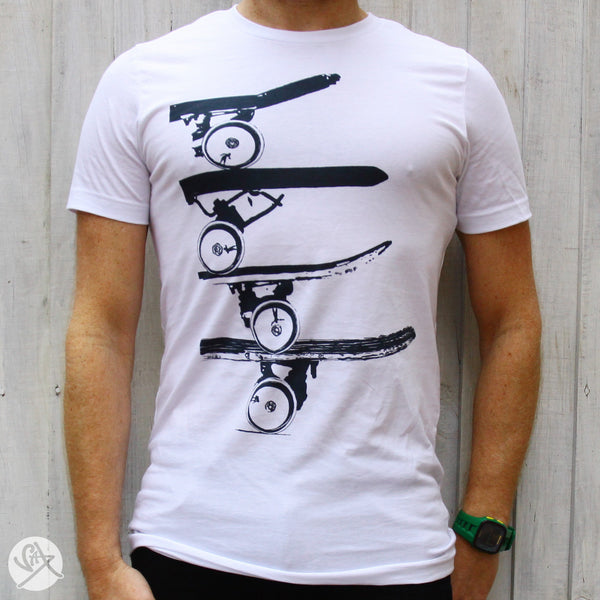 SAX TEES - ROLLIN PIPE Skate T Shirt by SAXTEES