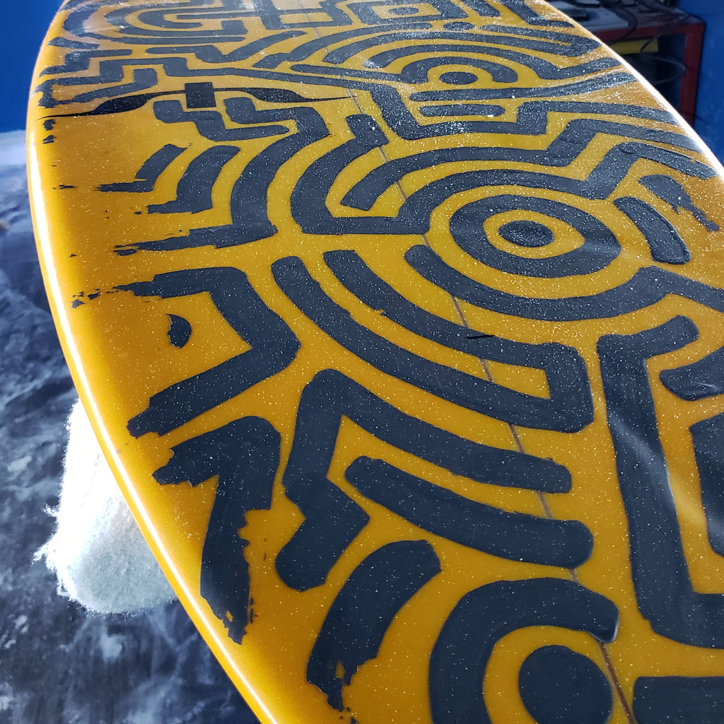 Surfboard Mural